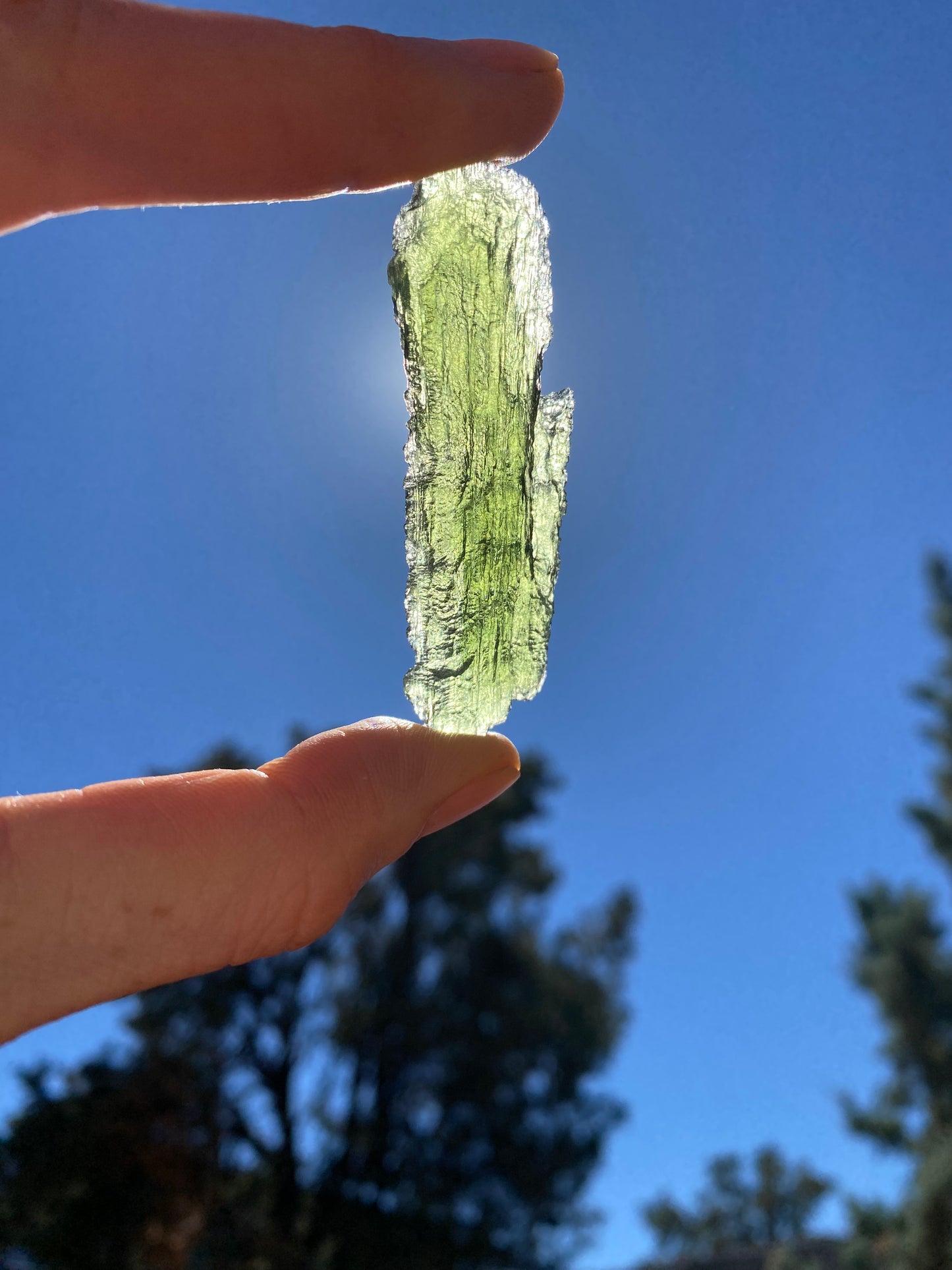 Angel Chime Moldavite