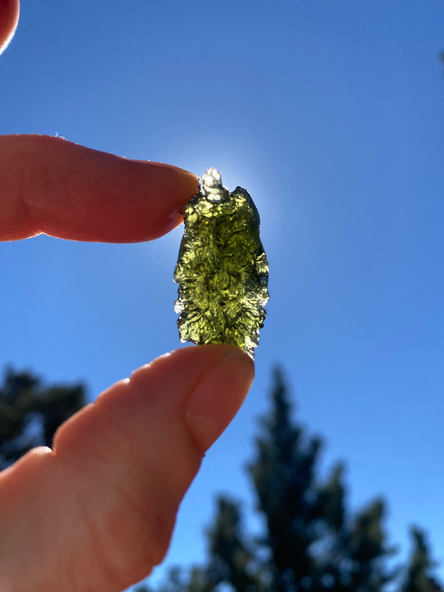 Maly Chlum Moldavite