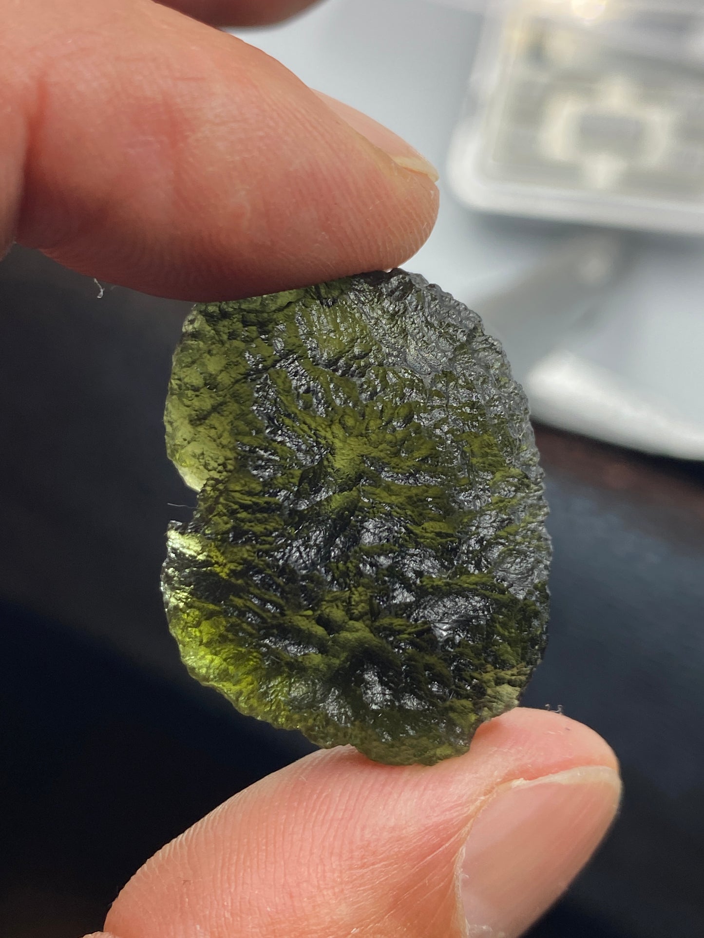 Chlum Moildavite 9.6 grams