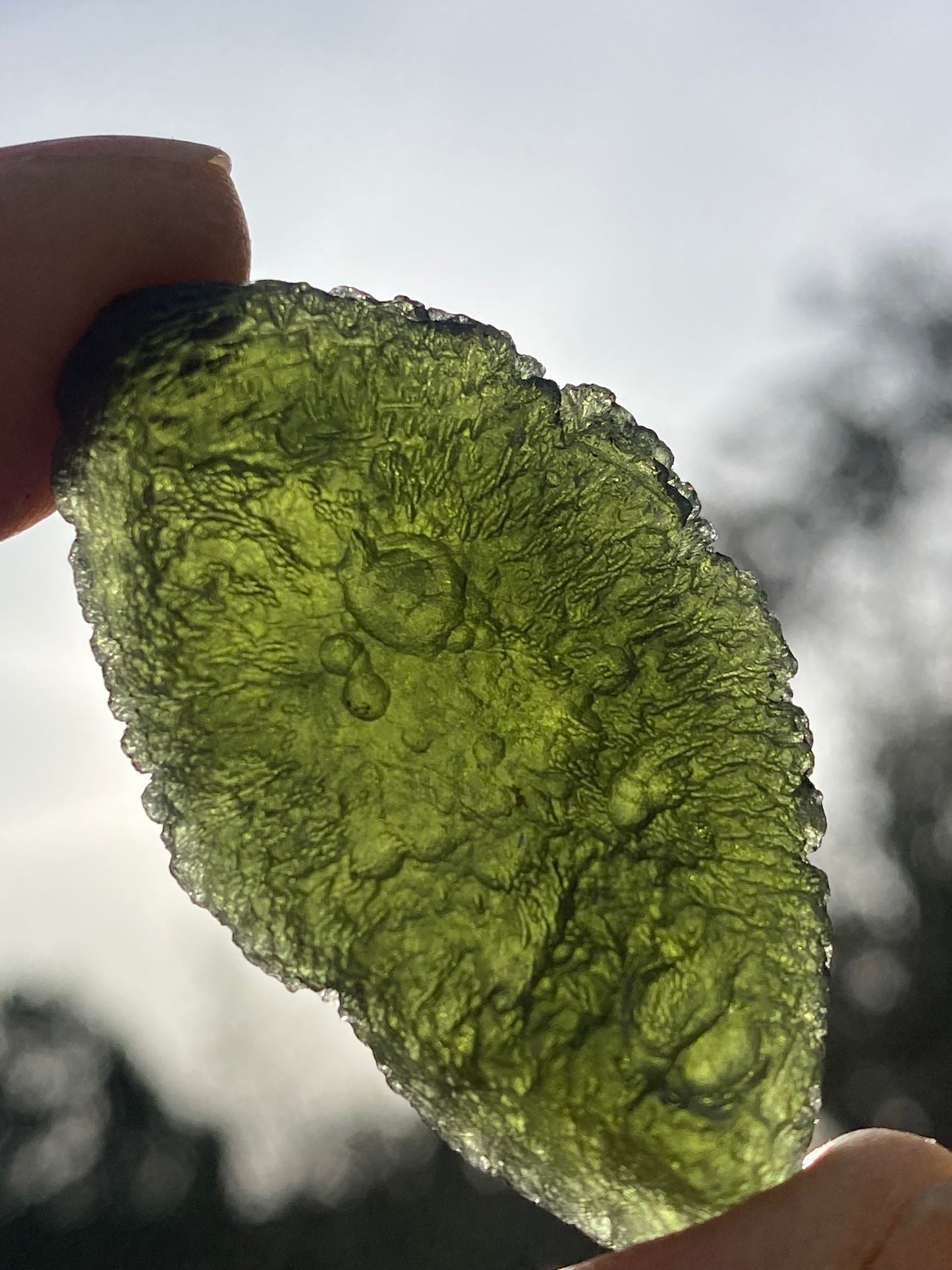 Chlum Moldavite Specimen 14 grams