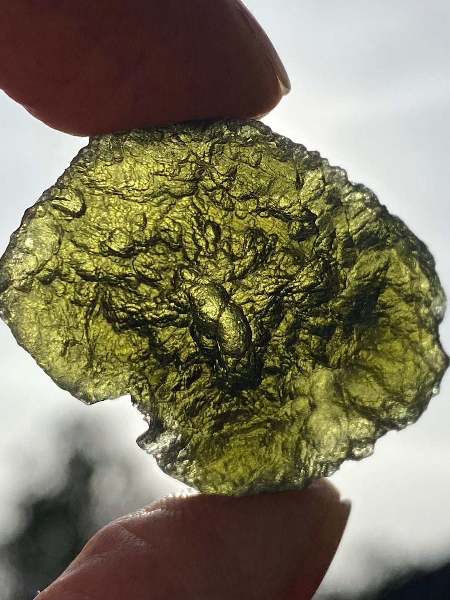 Chlum Moildavite 9.6 grams