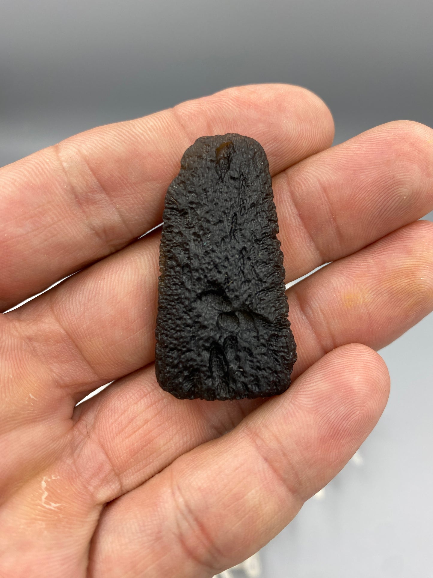 Rare Chlum Moldavite Drop 10.6 grams