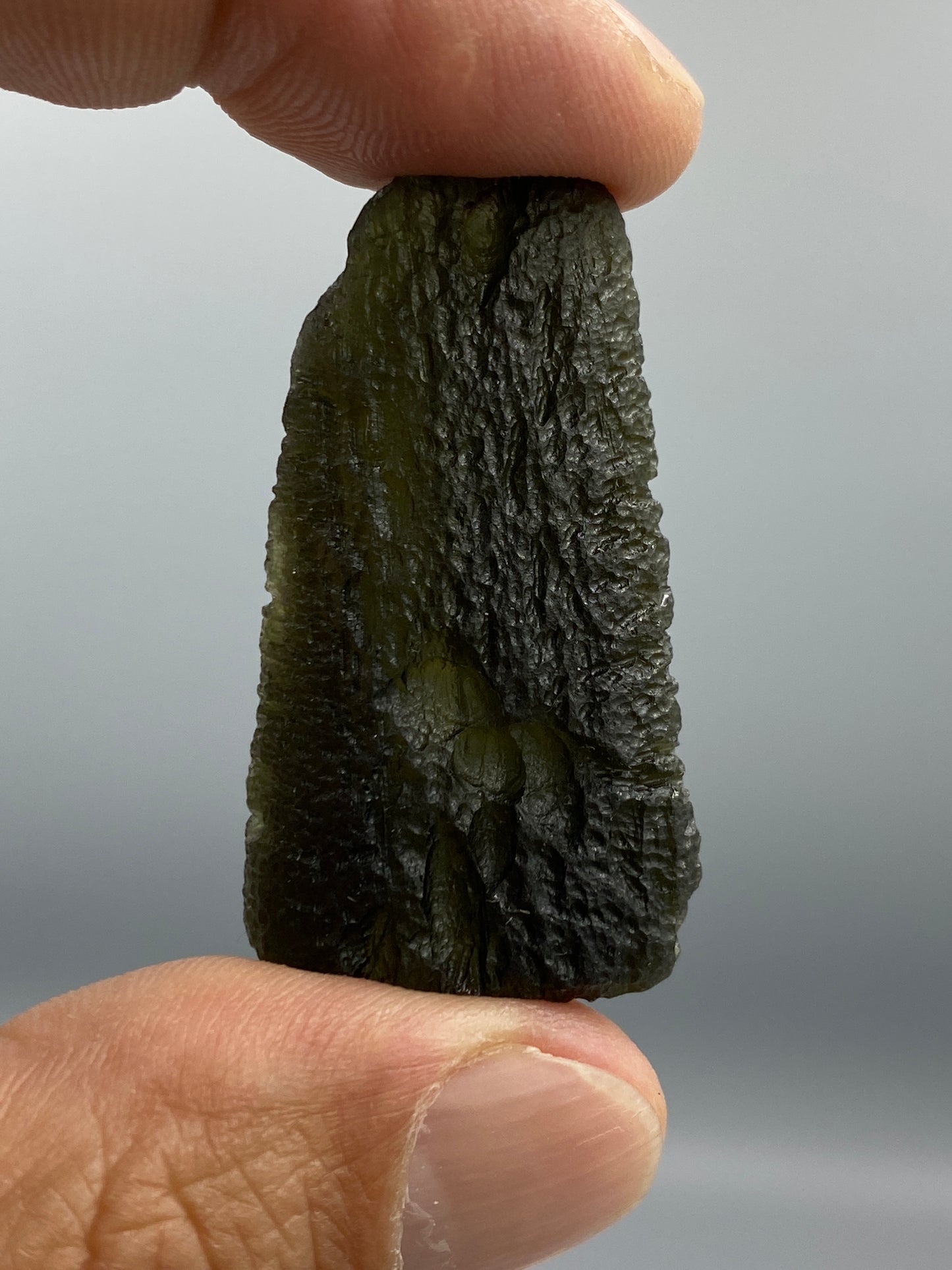 Rare Chlum Moldavite Drop 10.6 grams