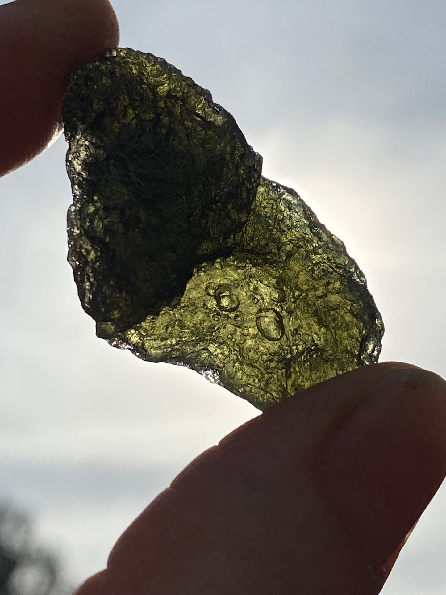 Chlum Moldavite 9.3 grams