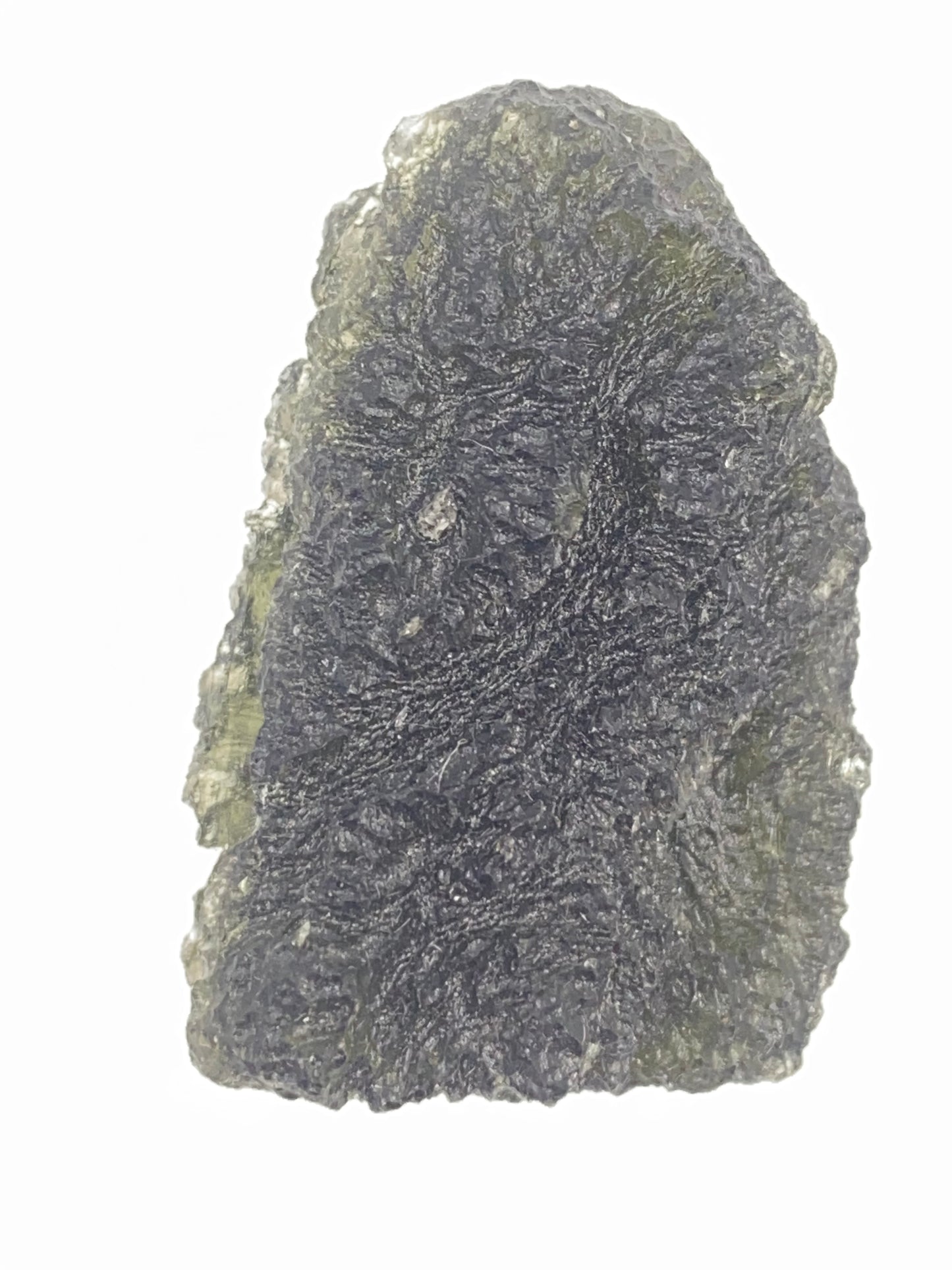 Rare Maly Chlum Moldavite Specimen with Air Bubble 10.2 grams